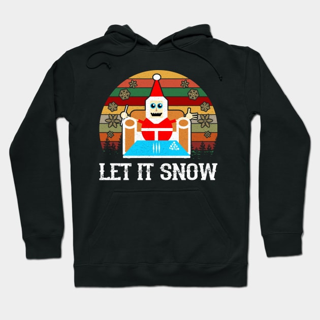 Let it snow Hoodie by AdelaidaKang